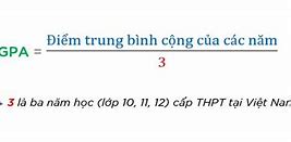 Công Thức Tính Gpa Excel