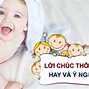 Lời Chúc Sinh Nhật Ý Nghĩa Cho Con Trai 1 Tuổi