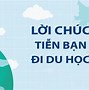 Những Câu Chúc Tiễn Bạn Lên Đường